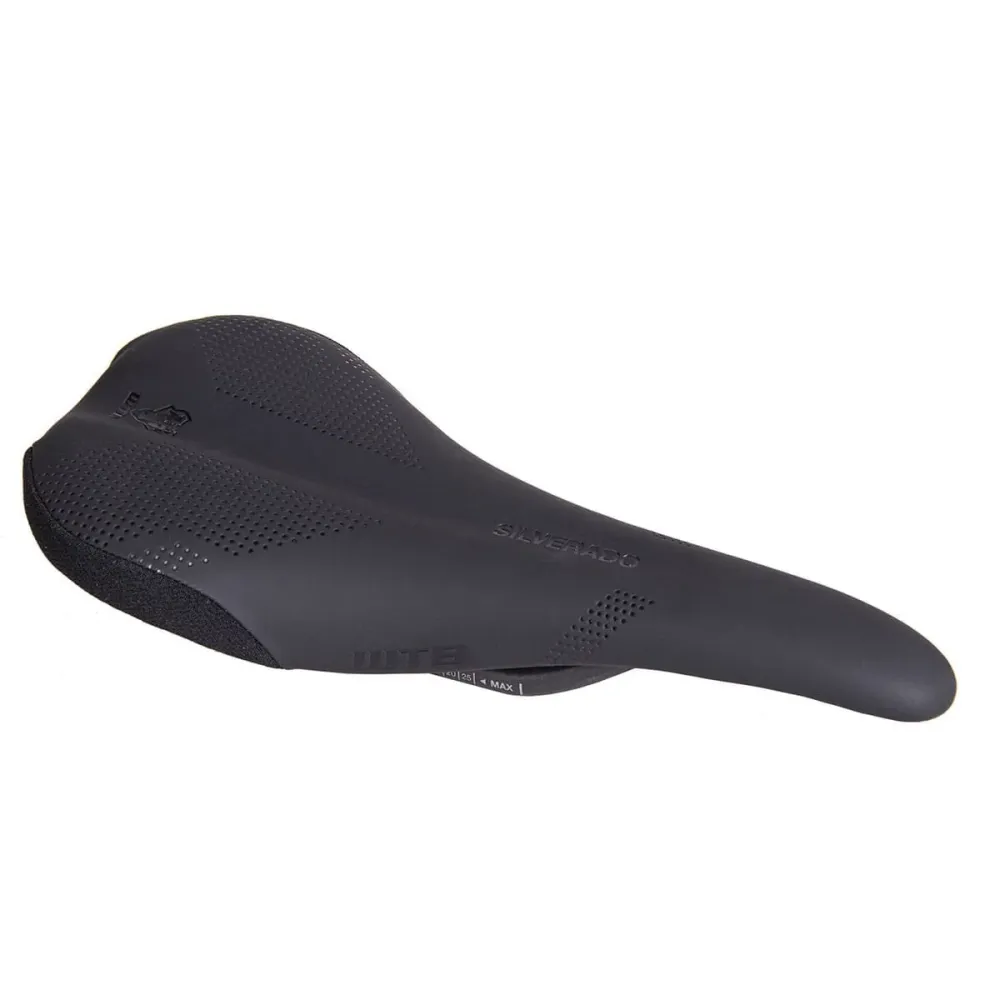 Siodełko WTB VOLT 135 mm z karbonowymi szynami, czarne