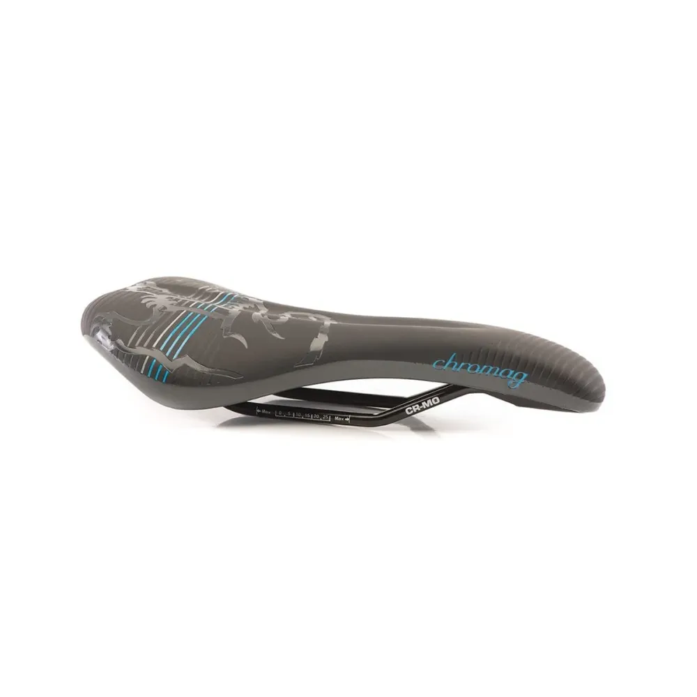 Siodło CHROMAG JUNIPER Women Leather Rails CrMo Black