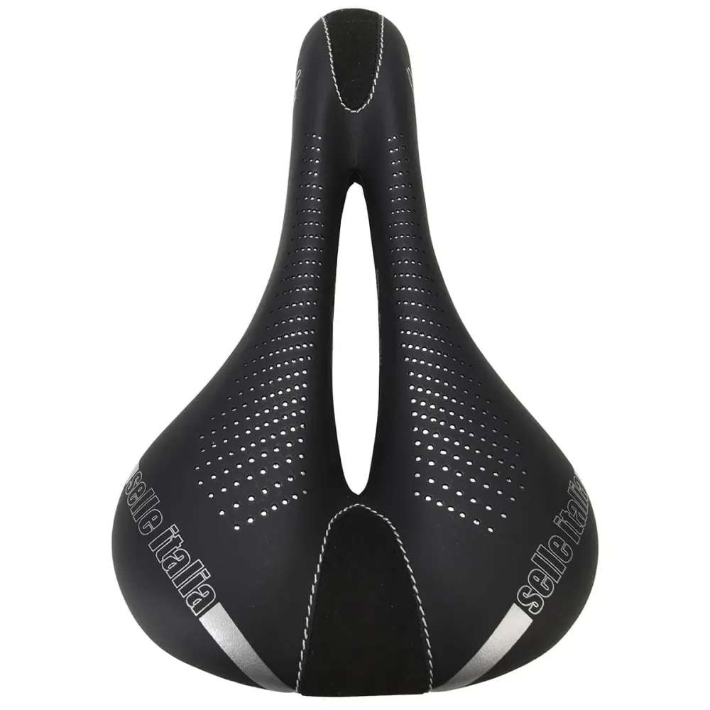 Siodło SELLE ITALIA LADY GEL FLOW L Szyny damskie Manganese Black