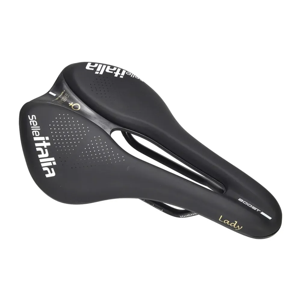 Siodło SELLE ITALIA NOVUS EVO BOOST SUPERFLOW LADY Szyny damskie Manganese
