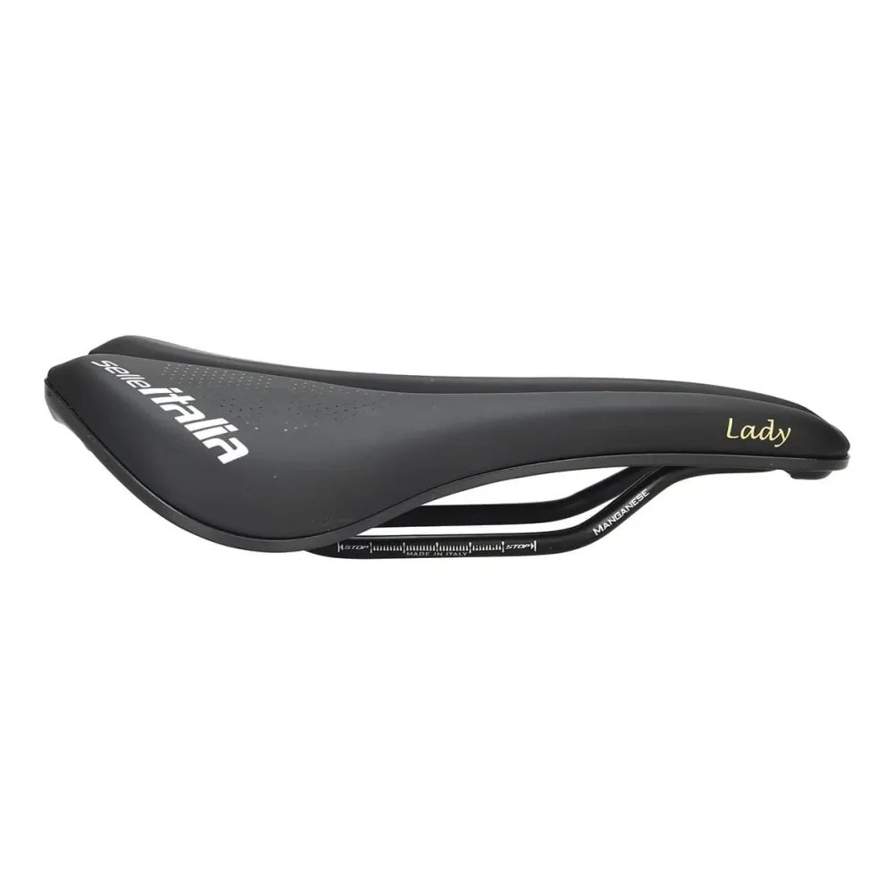Siodło SELLE ITALIA NOVUS EVO BOOST SUPERFLOW LADY Szyny damskie Manganese