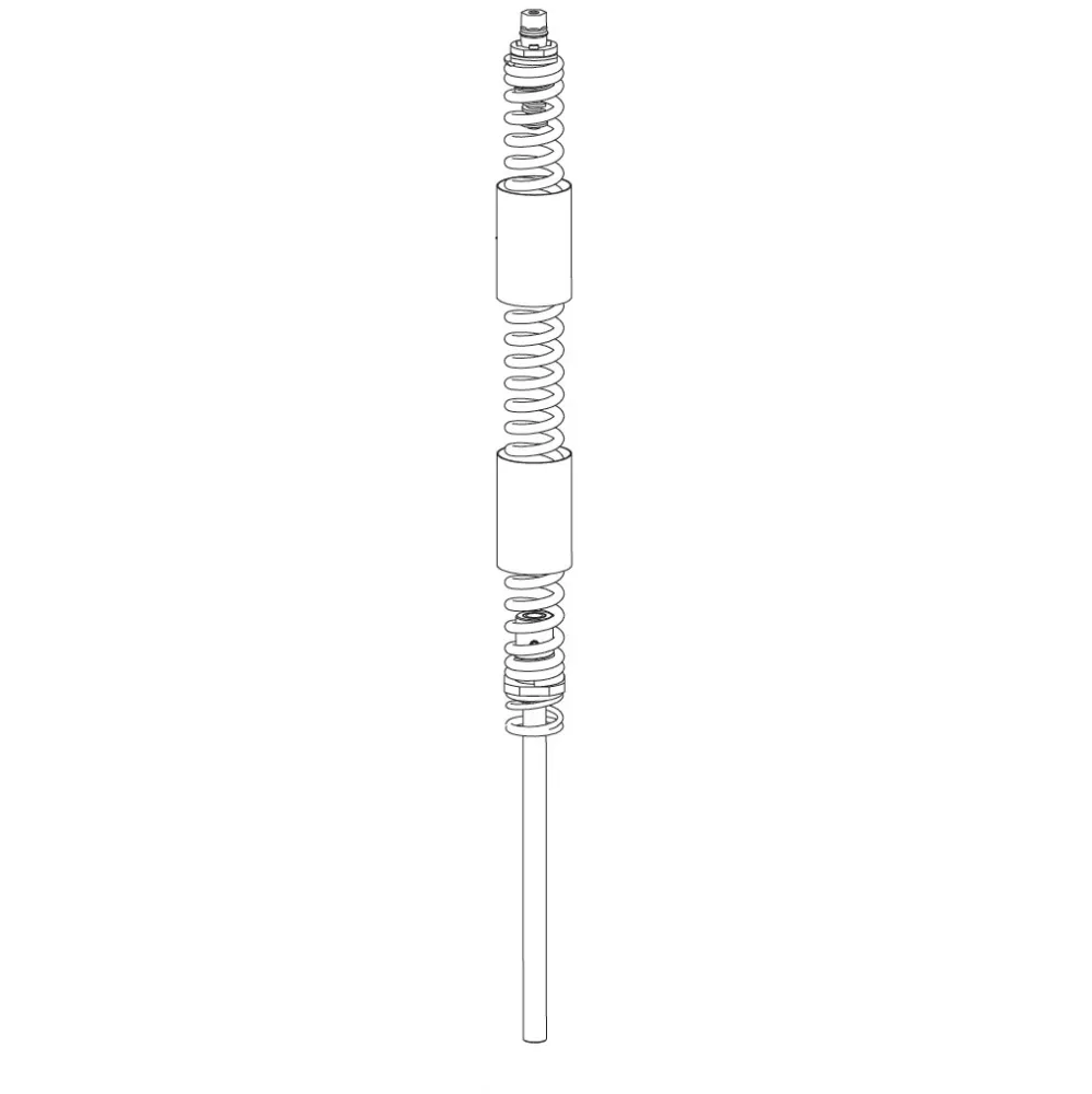Sprężyna widelca ROCKSHOX TORA TK (2011)/RECON SILVER B1/XC32 A1+/XC32 A1+ 100mm X-Soft