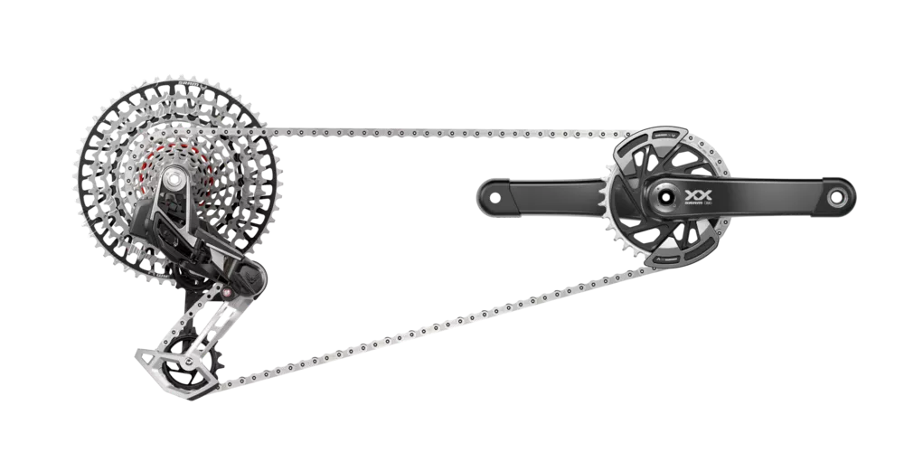 Grupa Sram XX Eagle Transmission T-Type AXS z licznikiem mocy
