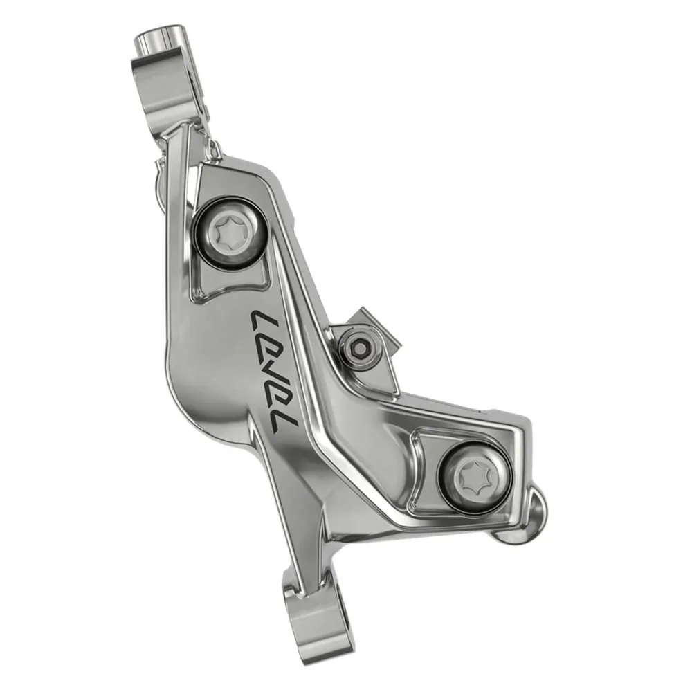 SRAM LEVEL ULTIMATE STEALTH 4-tłoczkowy hamulec przedni srebrny