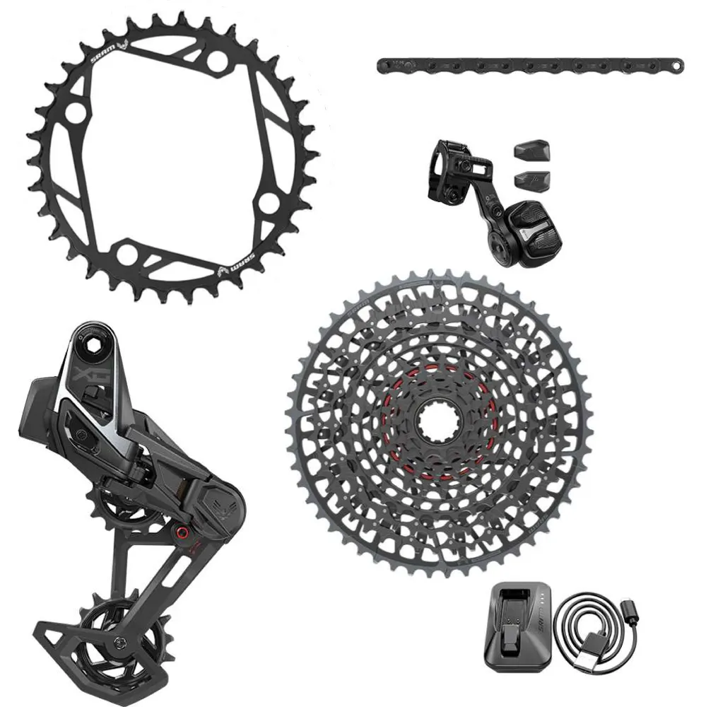 Zestaw Sram X0 Eagle AXS Transmission E-MTB 104 BCD T-Type bez korb