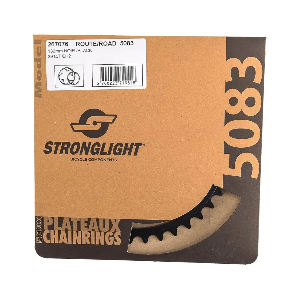 STRONGLIGHT ALU 5083 Typ S 130mm Czarna tacka wewnętrzna 9/10V