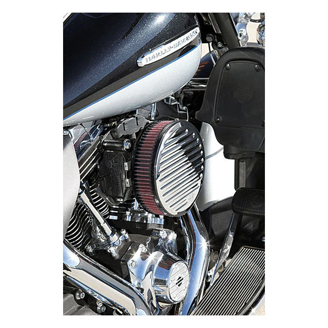 K&N Szlifowany wlot powietrza Street Metal High-Flow do Harleya