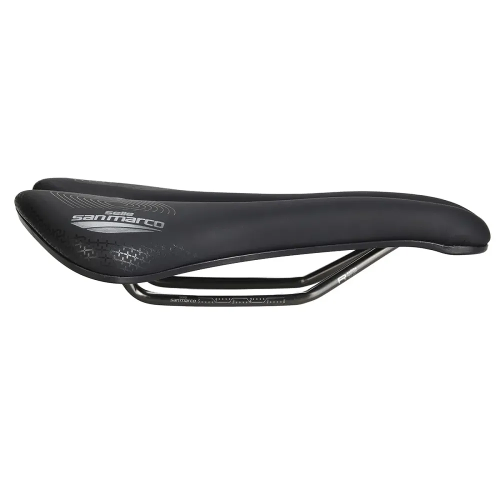 Szyny manganowe SAN MARCO APSIDE SHORT SUPERCOMFORT OPEN-FIT RACING SADDLE 149 mm