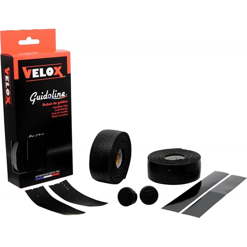 Taśma na kierownicę VELOX SOFT PERFOREE czarna