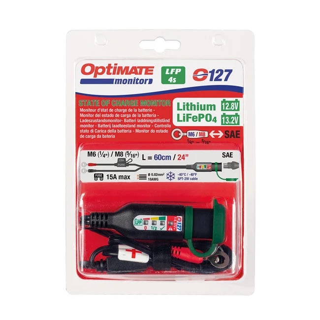TecMate Optimate Monitor O-127 Kabel litowy