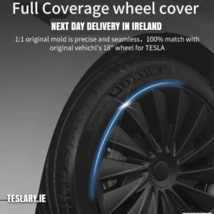 Tesla Model 3+ Highland 18" Osłony kół Blade Style - matowa czerń