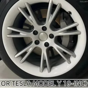 Tesla Model Y 19" Osłony ochronne na felgi Gemini (srebrne)