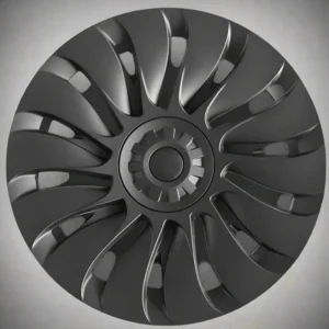 Tesla Model Y 19" Pełne pokrycie Storm Wheel Covers - Gun Metal Grey