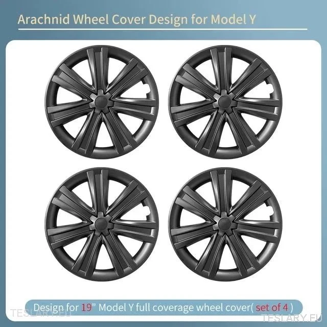 Tesla Model Y 19" Piasty kół z pełną osłoną typu Blade Style