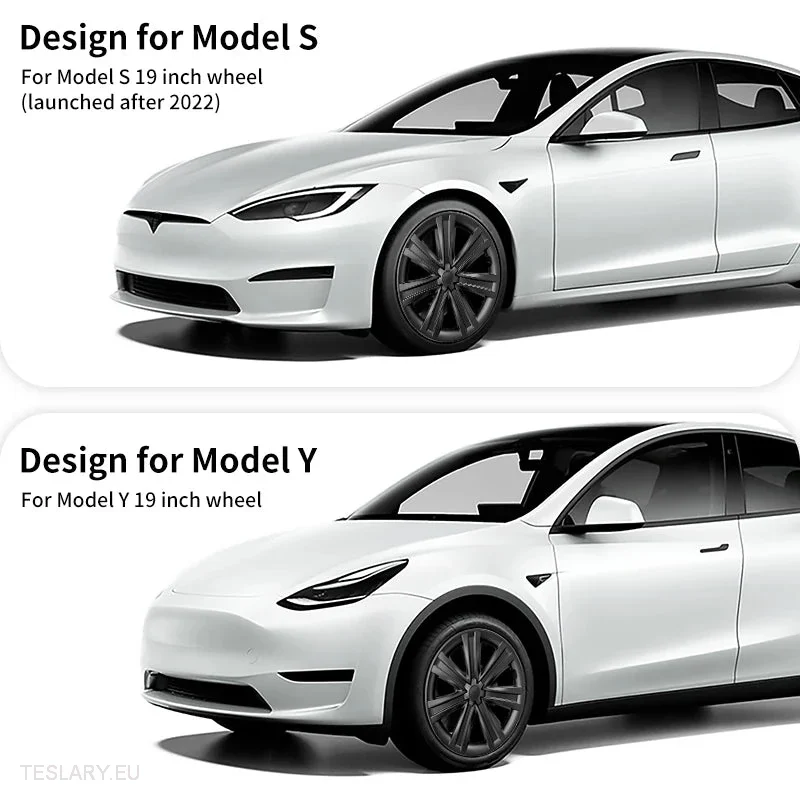 Tesla Model Y 19" Piasty kół z pełną osłoną typu Blade Style