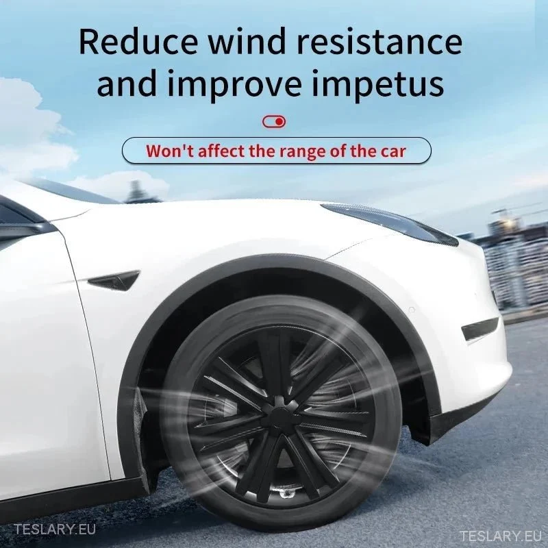 Tesla Model Y 19" Piasty kół z pełną osłoną typu Blade Style