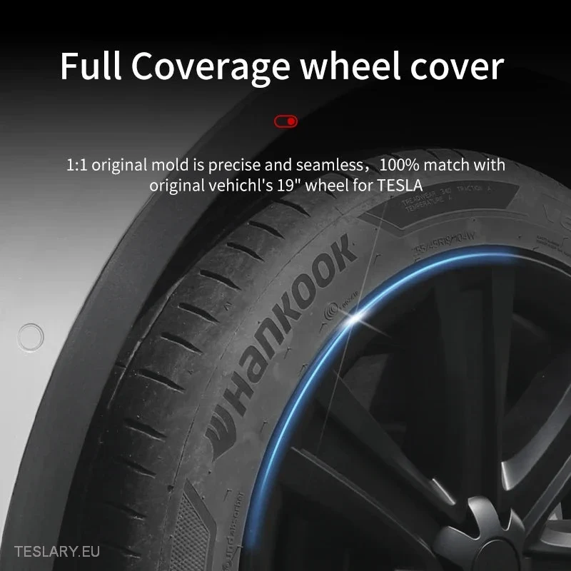 Tesla Model Y 19" Piasty kół z pełną osłoną typu Blade Style