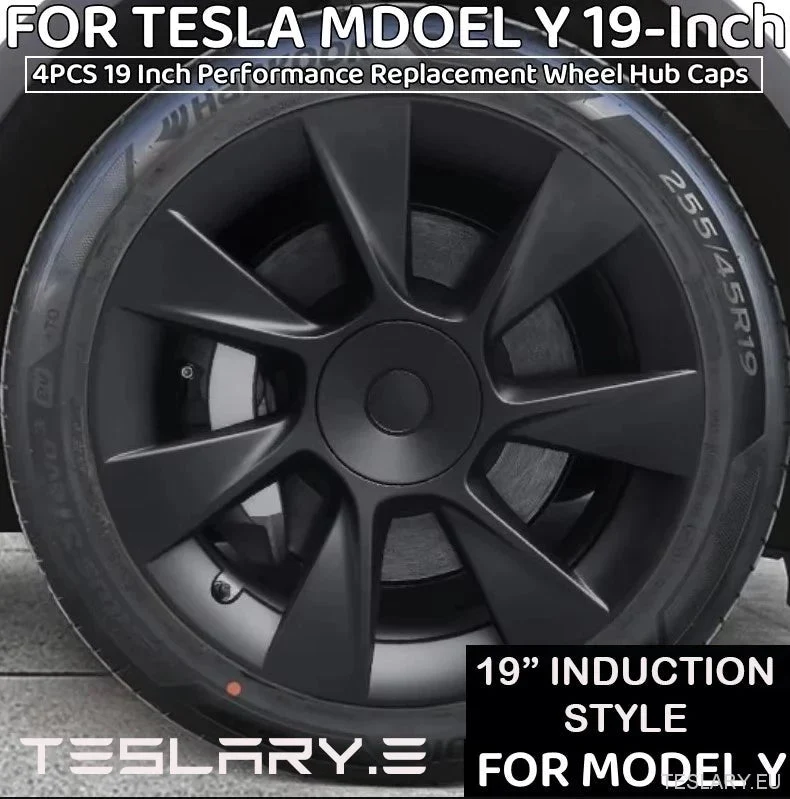 Tesla Model Y 19" Pokrowce na koł w stylu indukcyjnym i wydajnościowym
