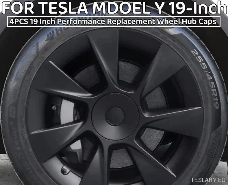 Tesla Model Y 19" Pokrowce na koł w stylu indukcyjnym i wydajnościowym