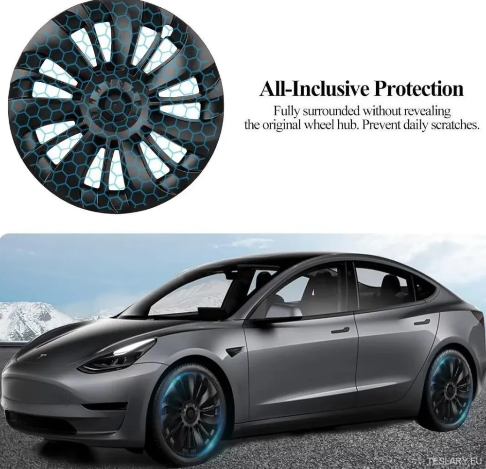 Tesla Model Y 19" Pokrowce na koł w stylu Ubertine