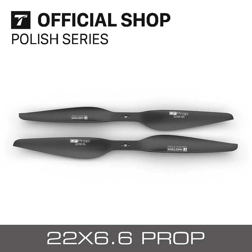 T-Motor P22*6.6 Prop-2 szt./para 22 cale CW CCW śmigło do ciężkiego podnoszenia dronów samoloty rekwizyty