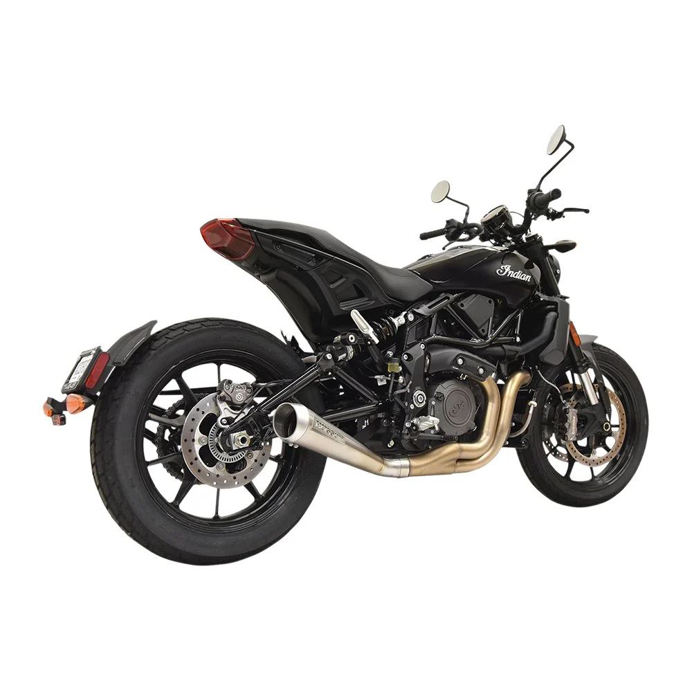 Tłumik wsuwany Bassani Xhaust 4" Short Megaphone dla motocykli Indian