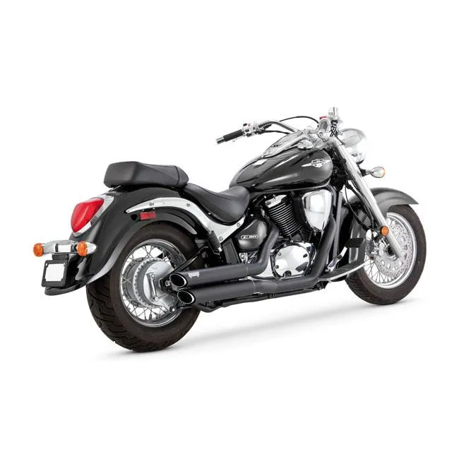 Vance & Hines Układ wydechowy Twin Slash Staggered Exhaust Black dla Suzuki