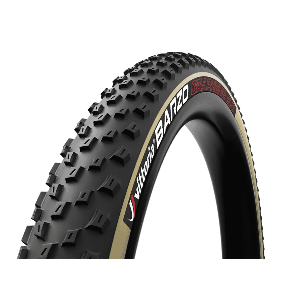 VITTORIA BARZO XC RACE 29x2.35 4C Graphene 2.0 Tubeless Ready Miękka opona czarna/beżowa