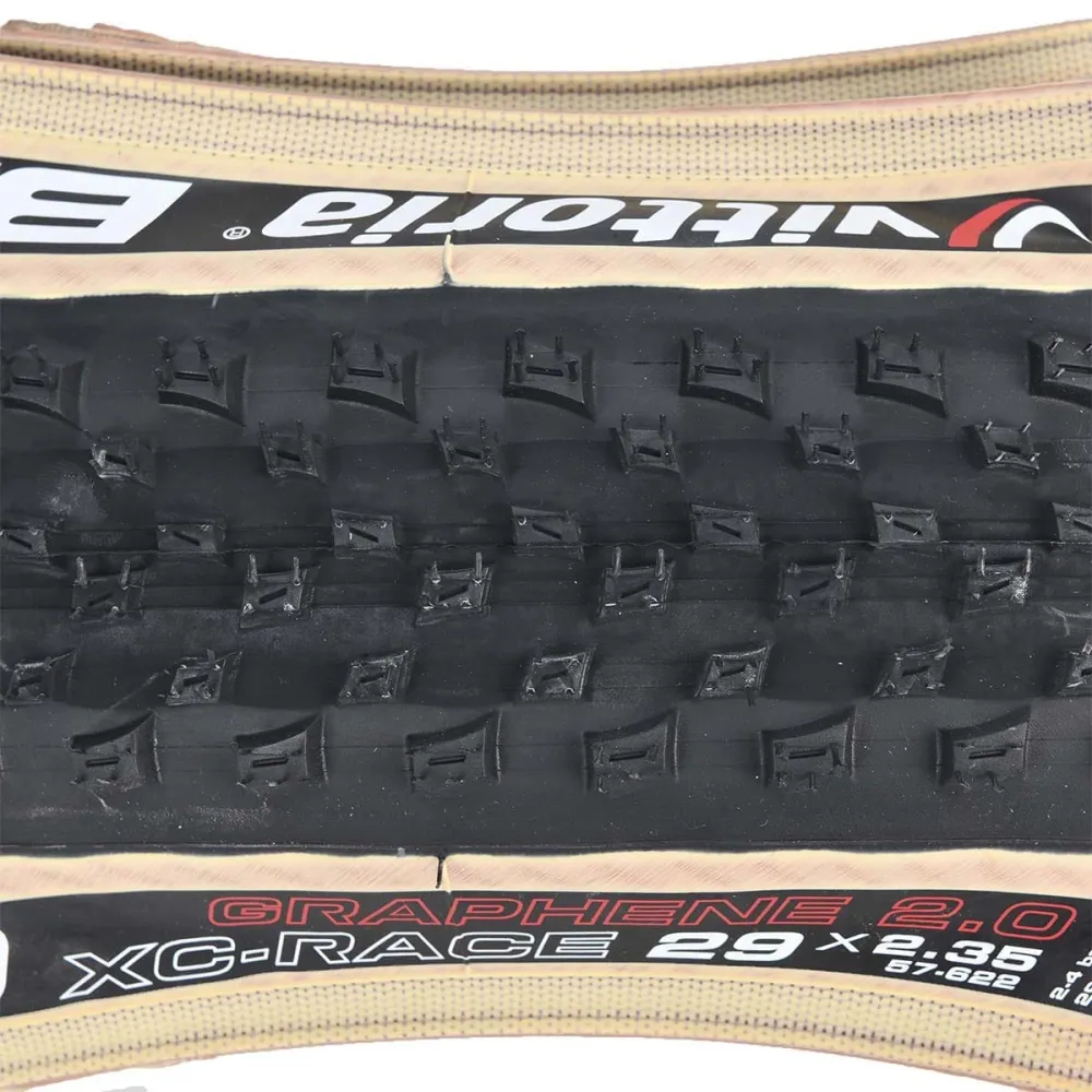 VITTORIA BARZO XC RACE 29x2.35 4C Graphene 2.0 Tubeless Ready Miękka opona czarna/beżowa