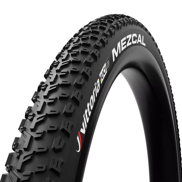 VITTORIA MEZCAL XC 29X2.35 "UCI Rainbow Edition" Opona bezdętkowa, miękka, czarna