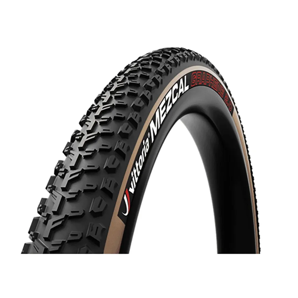 VITTORIA MEZCAL XC RACE 29x2.35 4C Graphene 2.0 Tubeless Ready Miękka opona czarna/beżowa