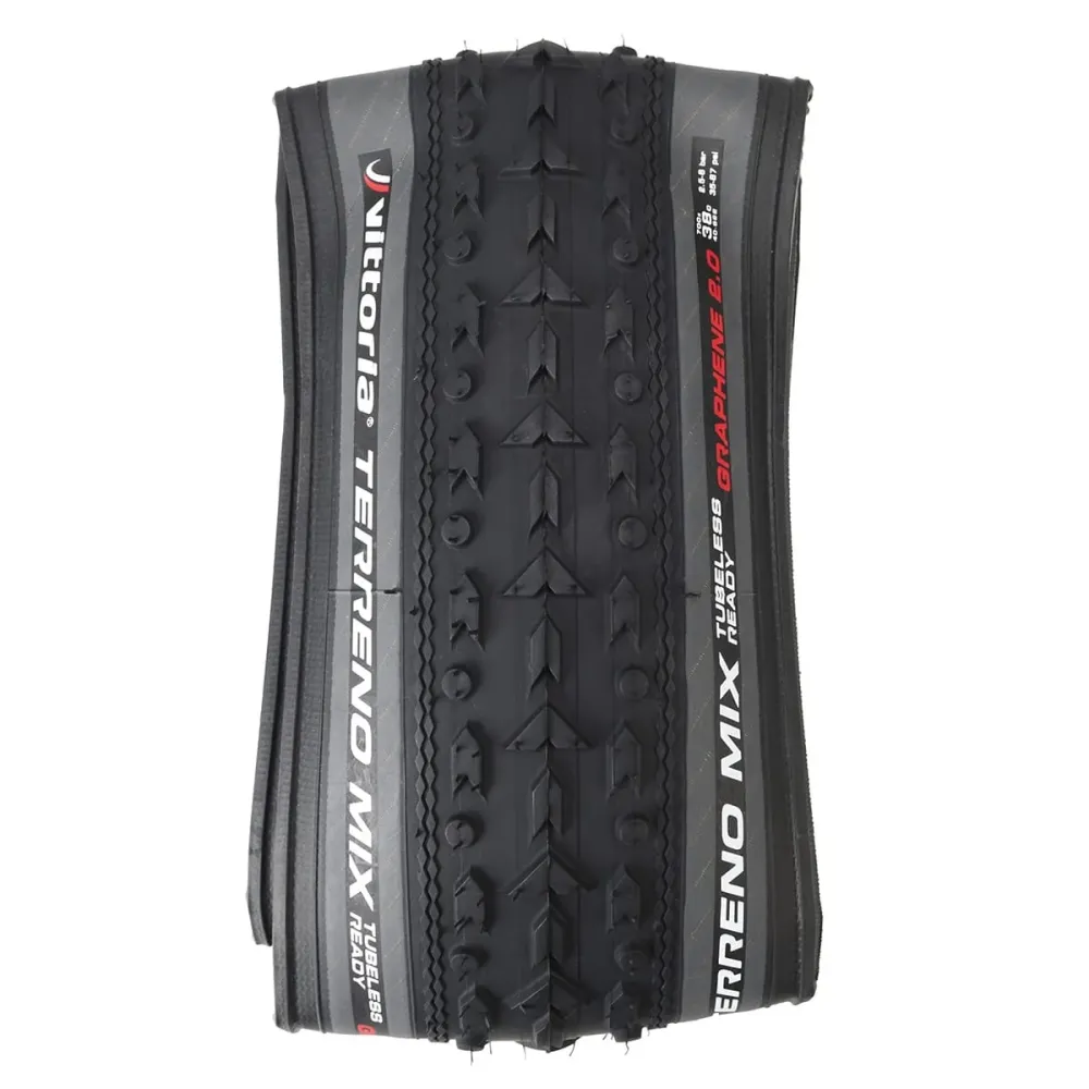 VITTORIA TERRENO MIX GRAVEL ENDURANCE Graphene G2.0 700x40c Opona bezdętkowa szara