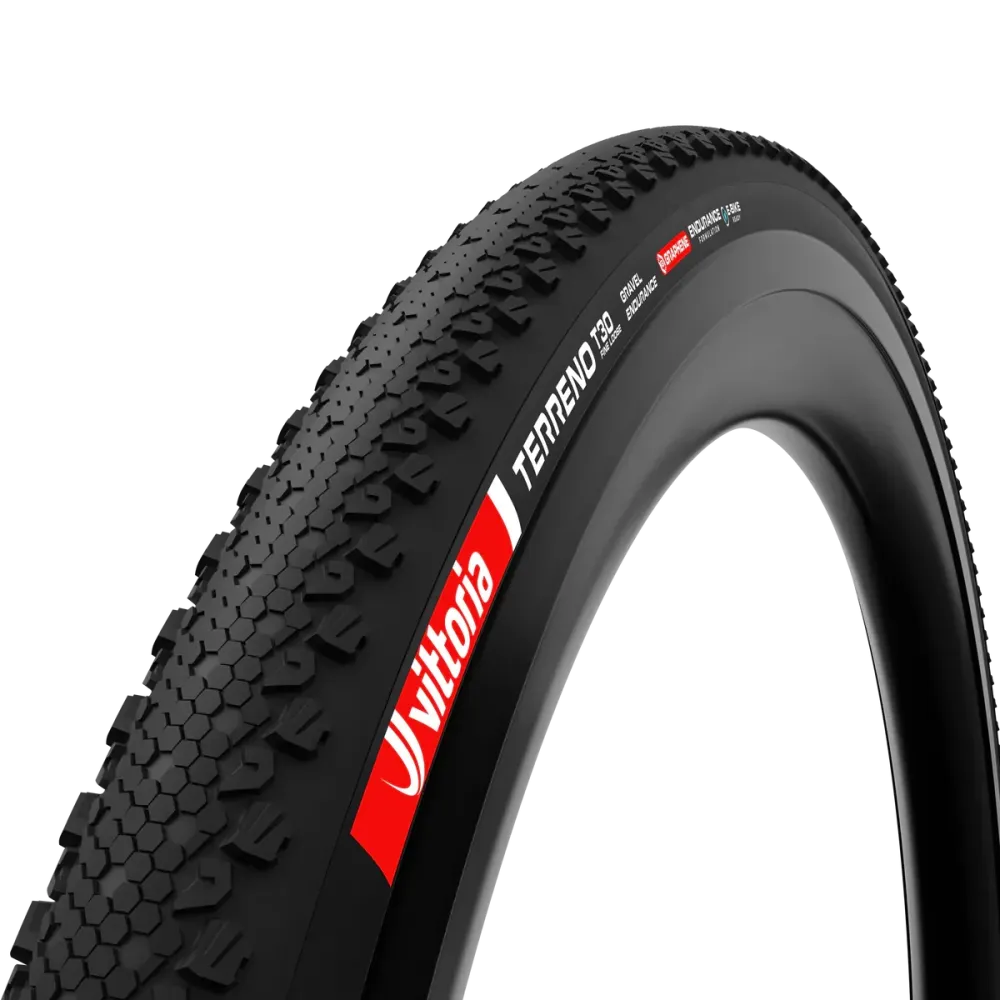 VITTORIA TERRENO T30 FINE LOOSE Gravel Endurance 700x37c Tubeless Ready Miękka czarna opona