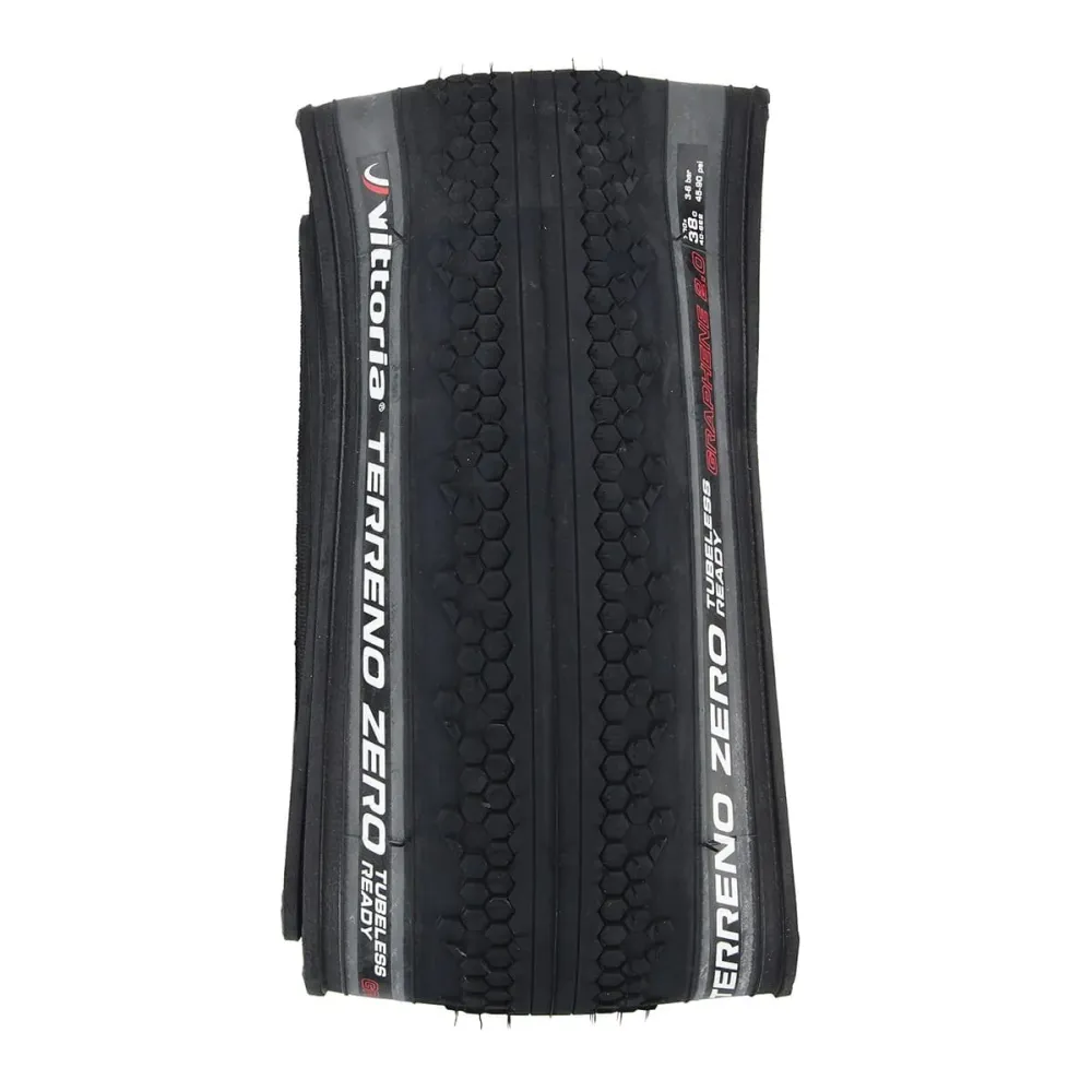 VITTORIA TERRENO ZERO GRAVEL ENDURANCE Graphene G2.0 700x47c Opona bezdętkowa szara