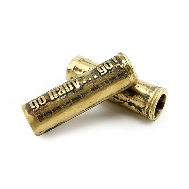 Wannabe Choppers Uchwyty Go Baby Go Brass