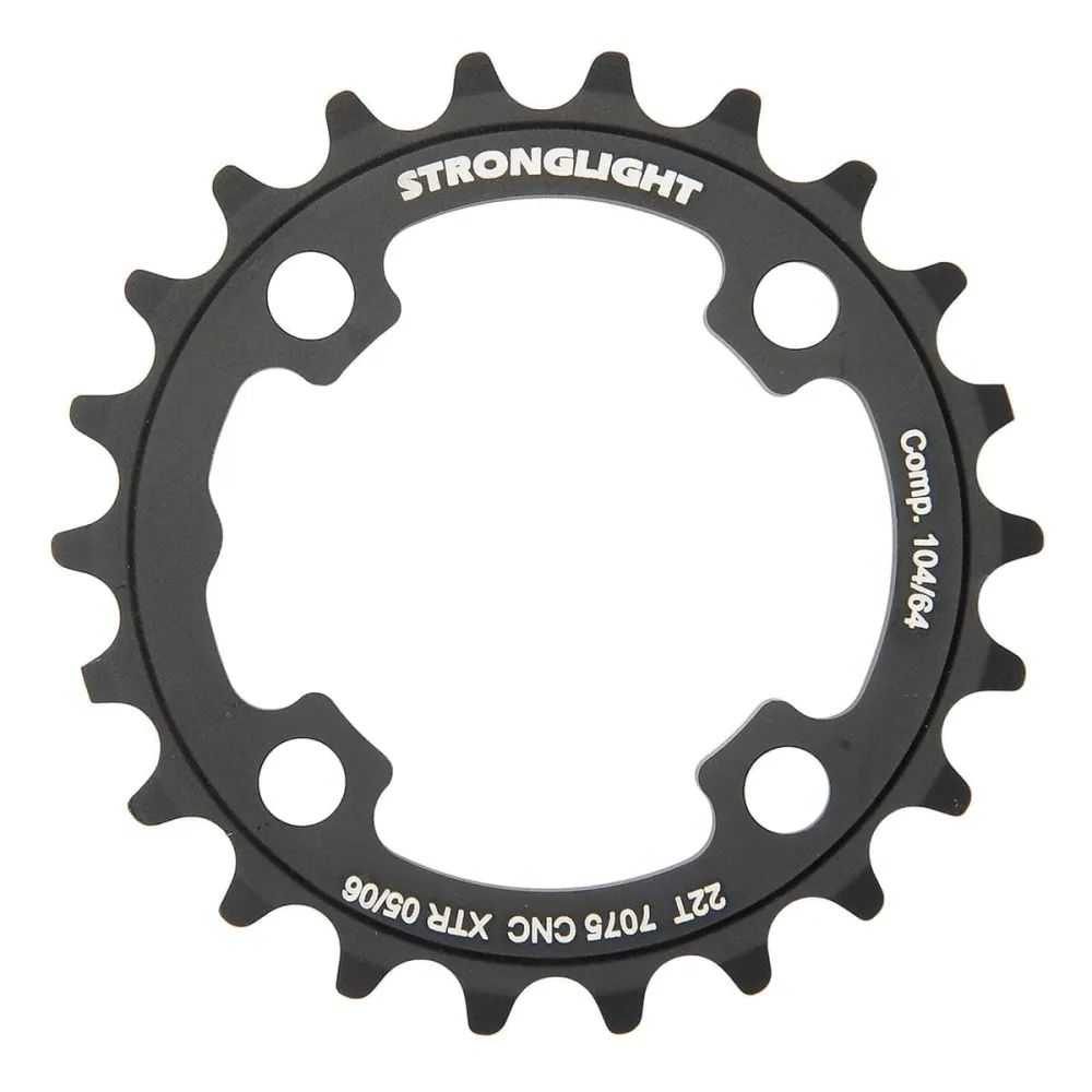 Wewnętrzna tarcza łńcuchowa STRONGLIGHT SHIMANO XTR M960 9V 4 otwory 64 mm