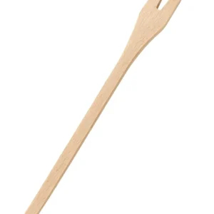 Widelec drewniany 2-zębny grillowy 27 cm – ekologiczne akcesorium BBQ