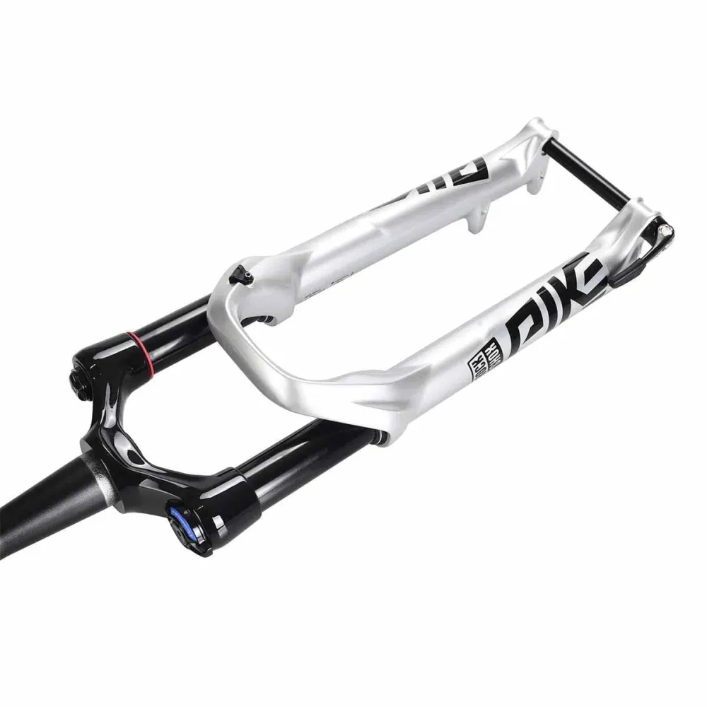 Widelec stożkowy ROCKSHOX PIKE DJ 26 CHARGER SoloAir Axle 15x100 mm srebrny