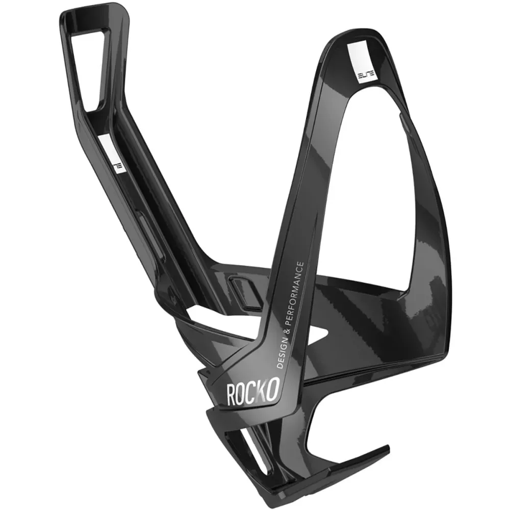 Wieszak na bidon ELITE ROCKO Brillant Carbon czarny