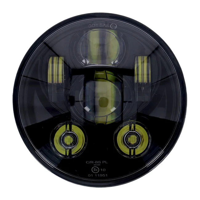 Wkład reflektora motocyklowego LED SMP Beam Dark 5,75"