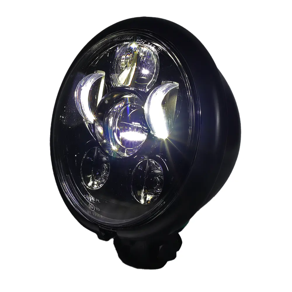 Wkład reflektora motocyklowego LED SMP Beam Dark 5,75"