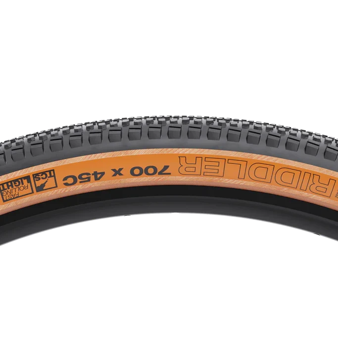 WTB RIDDLER TCS LIGHT FAST ROLLING DUAL DNA SG2 700x45c 60 Tpi Tubeless Ready Wzmocniona opona beżowa