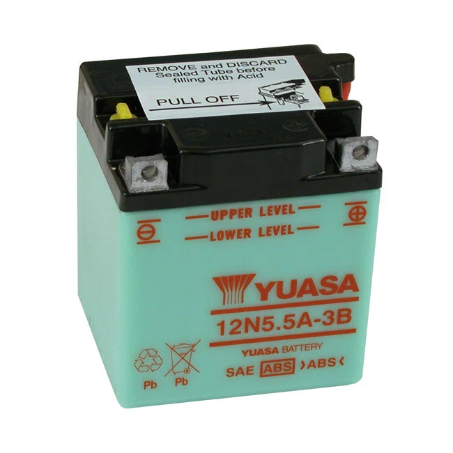 Yuasa 12N5.5A-3B Akumulator kwasowo-ołowiowy 12V 5.5Ah 55CCA