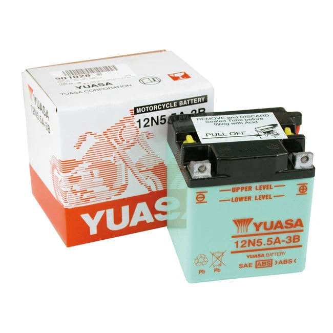 Yuasa 12N5.5A-3B Akumulator kwasowo-ołowiowy 12V 5.5Ah 55CCA