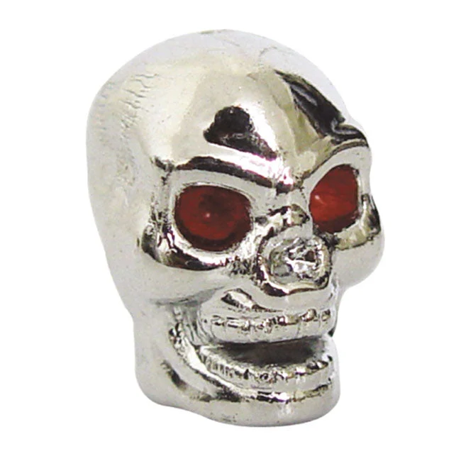 Zaślepki zaworów Trik Tropz Skull Chrome