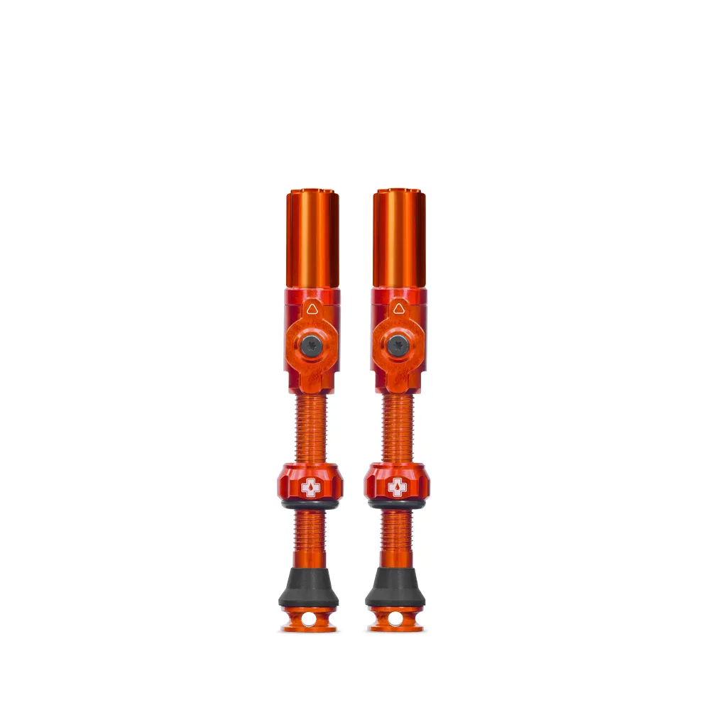 Zawory bezdętkowe MUC-OFF Big Bore Hybrid (Schrader) Large Orange