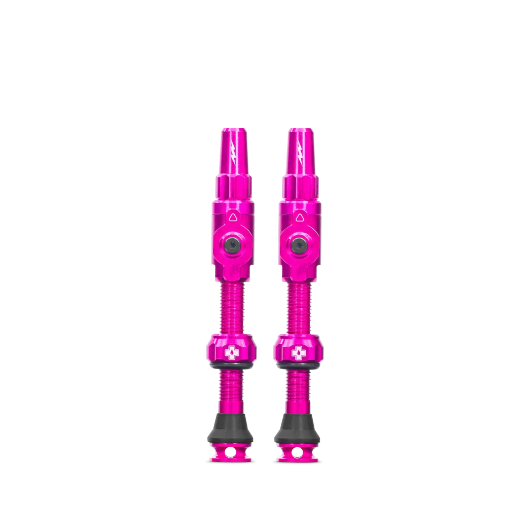 Zawory bezdętkowe MUC-OFF Big Bore Lite (Presta) Large Pink