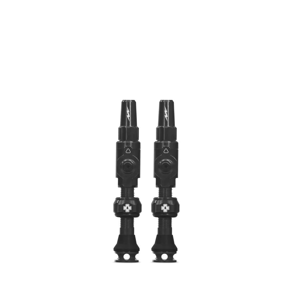 Zawory bezdętkowe MUC-OFF Big Bore Lite (Presta) Medium Black