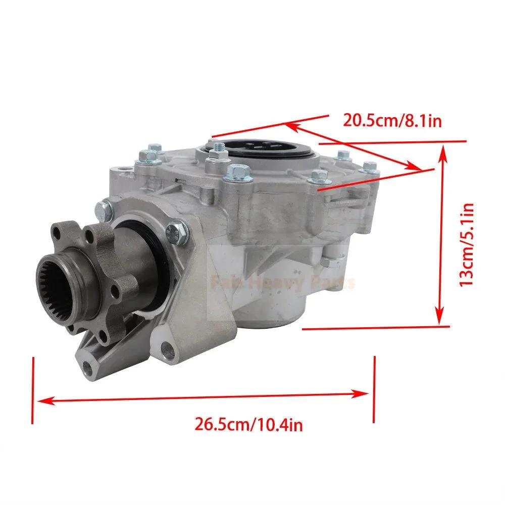 Zespół tylnego mechanizmu różnicowego 5UG-46101-10-00 Pasuje do Yamaha Rhino 450 660 700