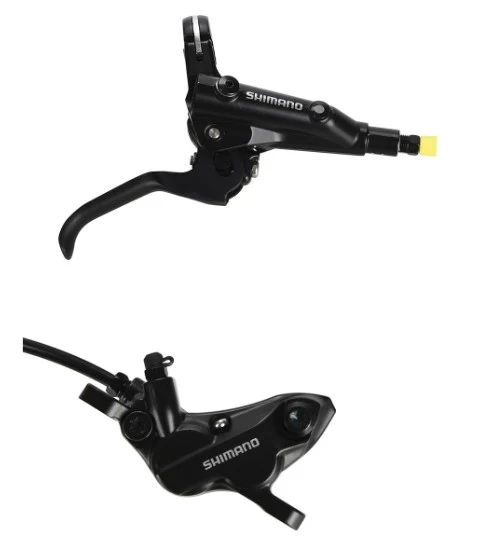 ZESTAW 4-tłoczkowego hamulca tylnego SHIMANO MT520